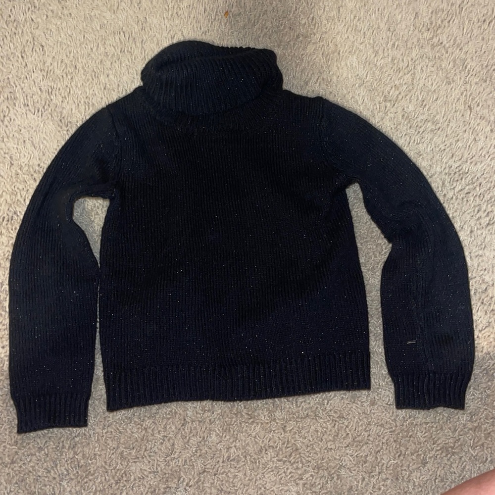 Black glittery sweater